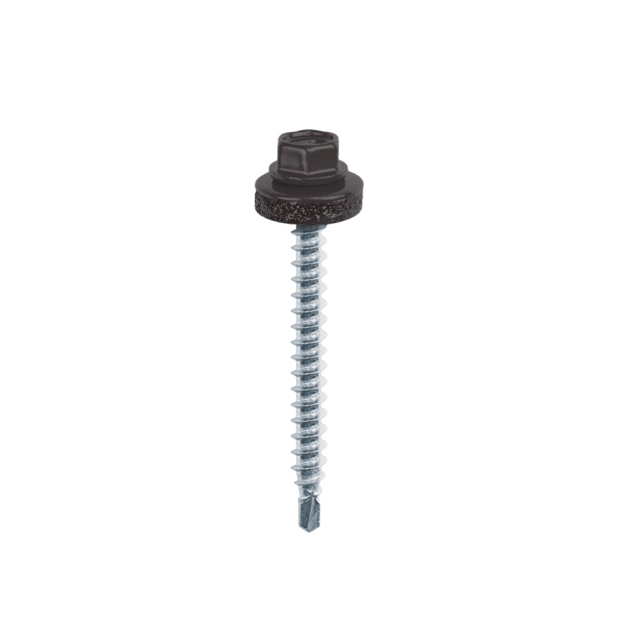 Саморез 4,8х50 мм RAL 8019